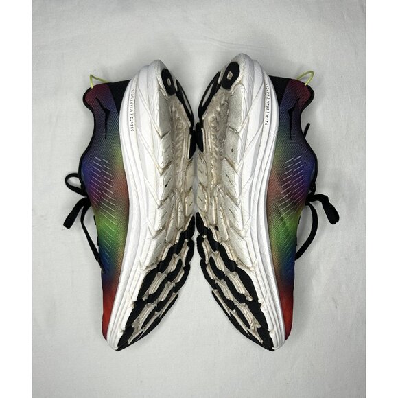 Hoka One One Rincon 3 Shoes Womens Size 8 Rainbow Multicolor Running 1119396BKML - Picture 9 of 15